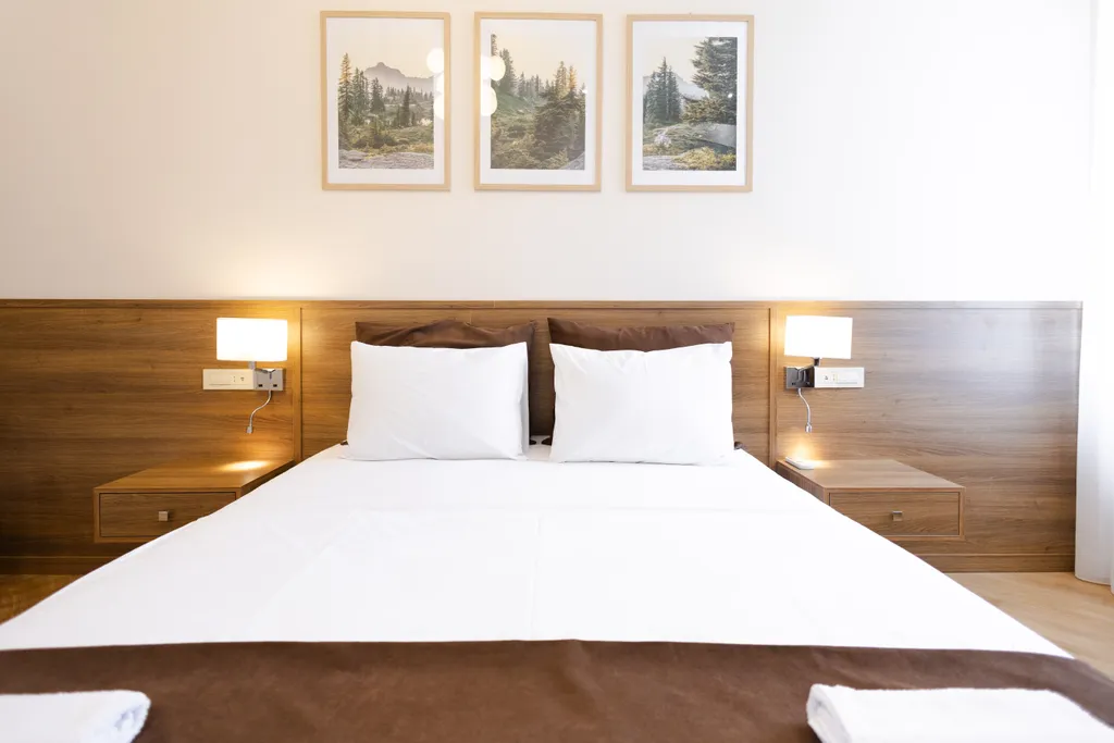 Современная квартира с двумя спальнями и новым ремонтом в центре