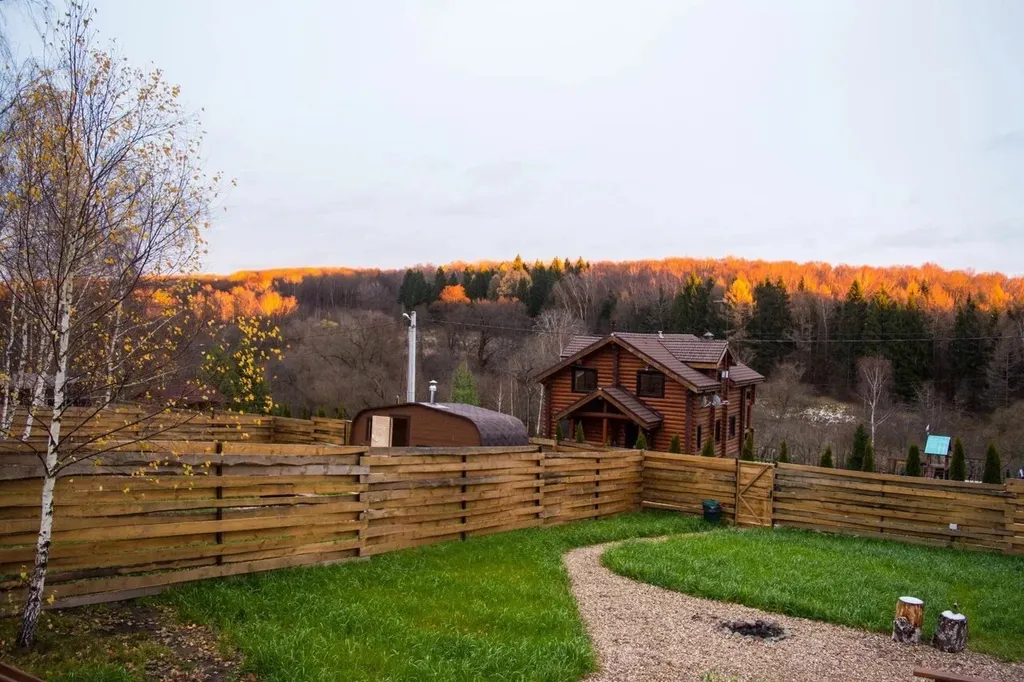 Афрейм (дом-шалаш) ОСЕНЬ с баней