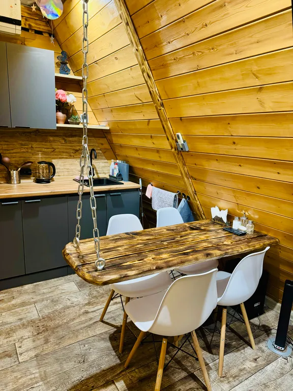 Уютный A-frame дом