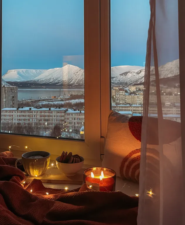 Квартира с шикарным видом на озеро и горы