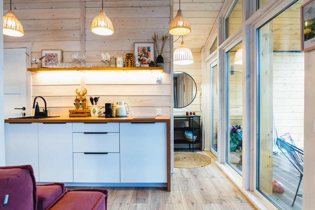 Коттедж Coral с 2-мя спальнями на Ладожском озере