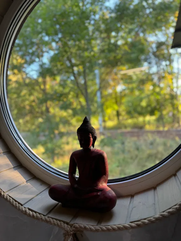 Домик с видом на лес