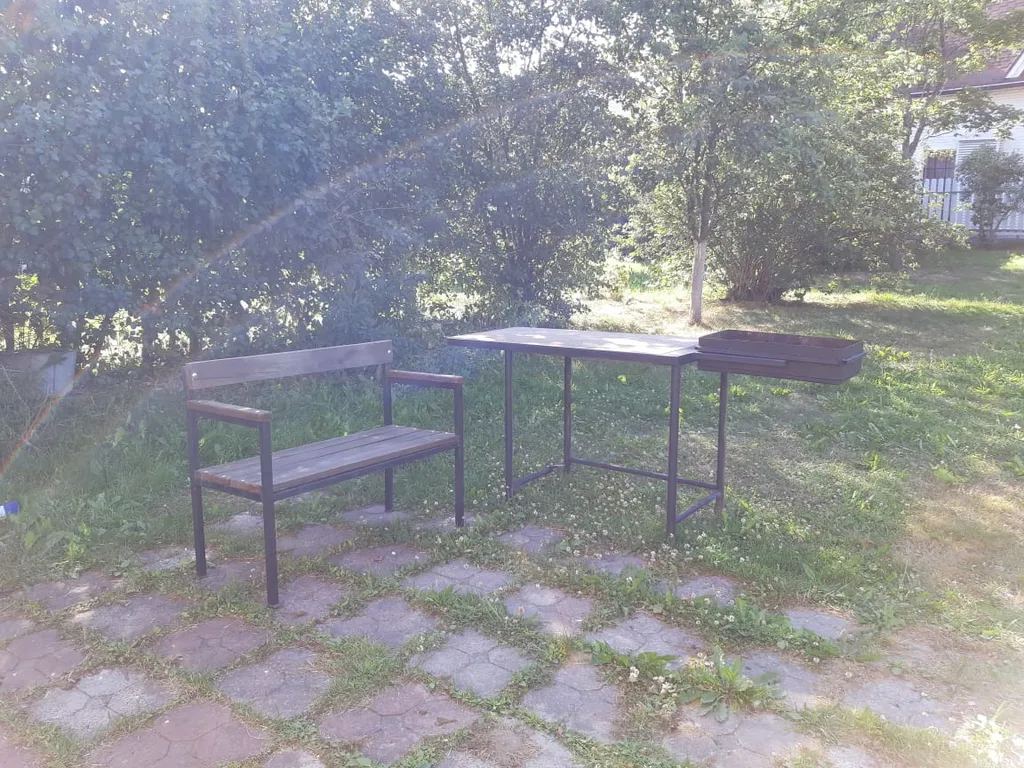 Уютный дом с камином и мангальной зоной