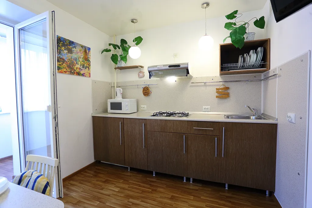 flat-all 81 Rustik, 1-комнатная  до 5 мест, паркинг, ТРЦ ГЧ