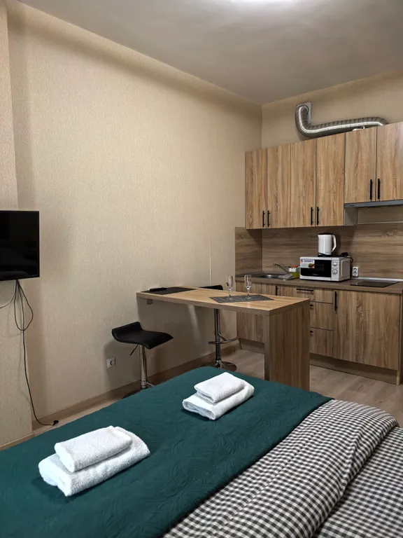 Квартира Квартира Апартамент с 1 двуспальной кроватью — Санкт-Петербург