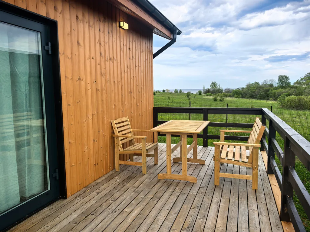 Двухместный дом с террасой