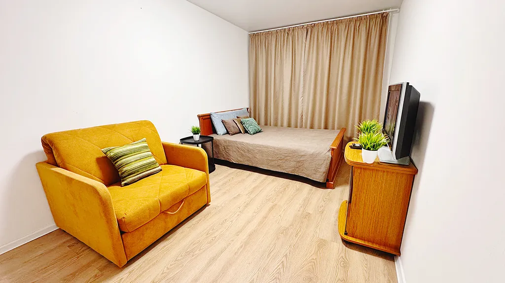 Квартира Апартаменты ЖК Новое Колпино с красивым балконом — Колпино