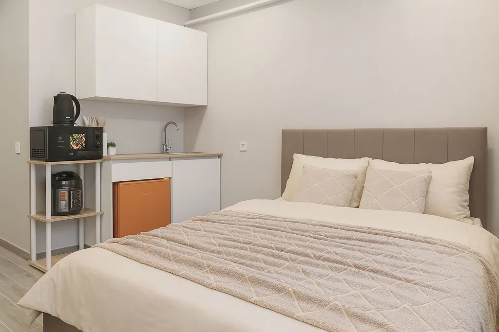 Уютная комната в апарт-отеле на Дворце Спорта