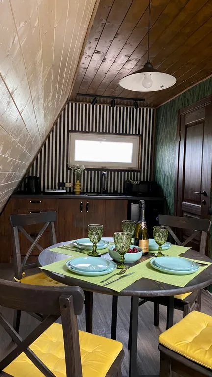 Коттедж Новый уютный А-фрейм дом — Горячий Ключ