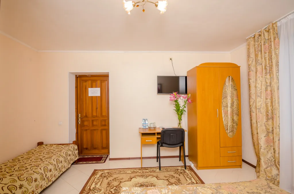 Двухместный Стандарт с двуспальной кроватью и дополнительным местом