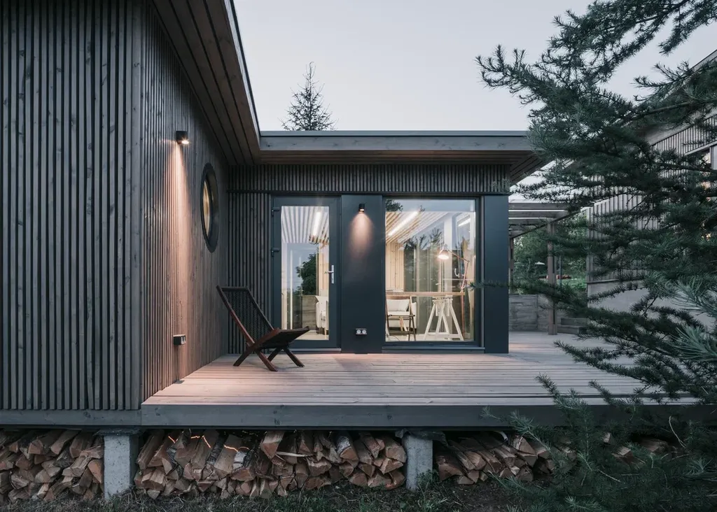 Загородный дом с банным комплексом