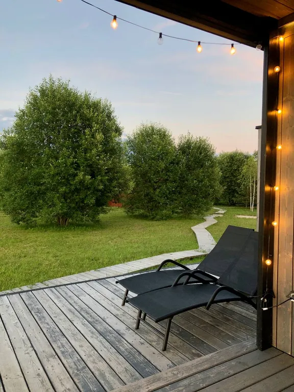 Коттедж Дом с панорамными окнами — Можайск