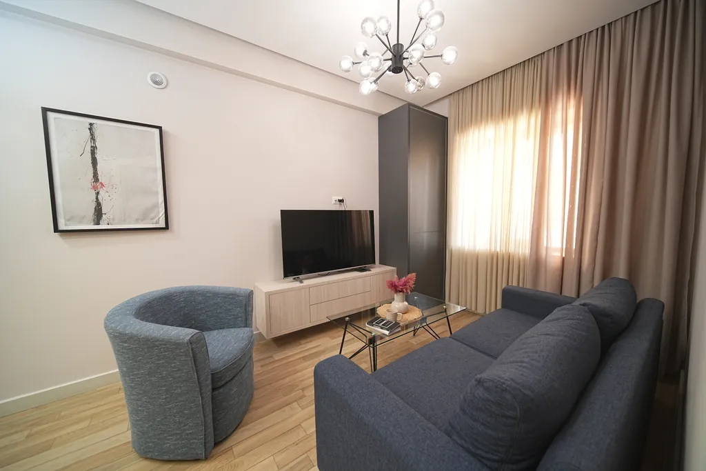 Уютная квартира в центре города рядом с Сизнс парк