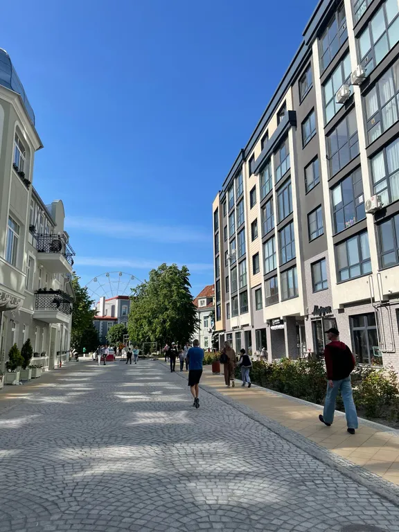 Квартира Квартира  у моря в центре Зеленоградска (до пляжа 300 м) — Зеленоградск