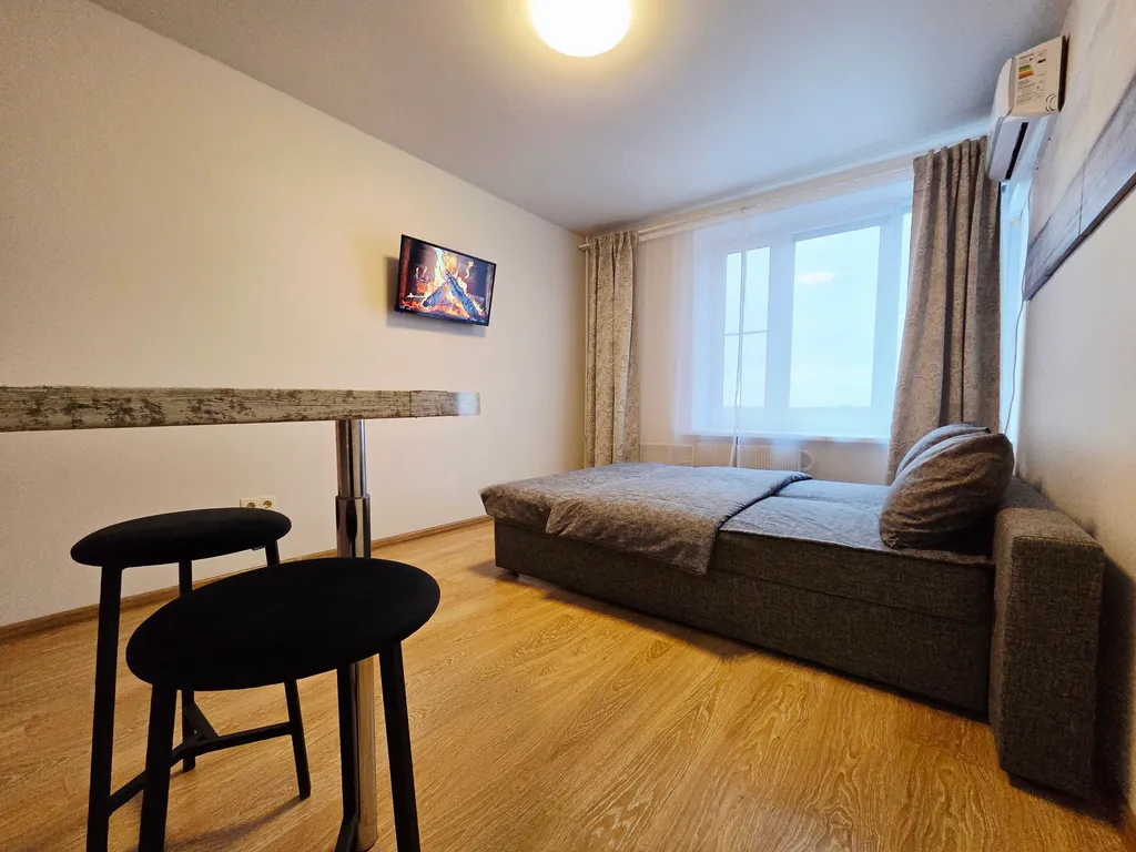 Квартира Квартира Уютная студия с видом на парк Лосиный остров — Москва