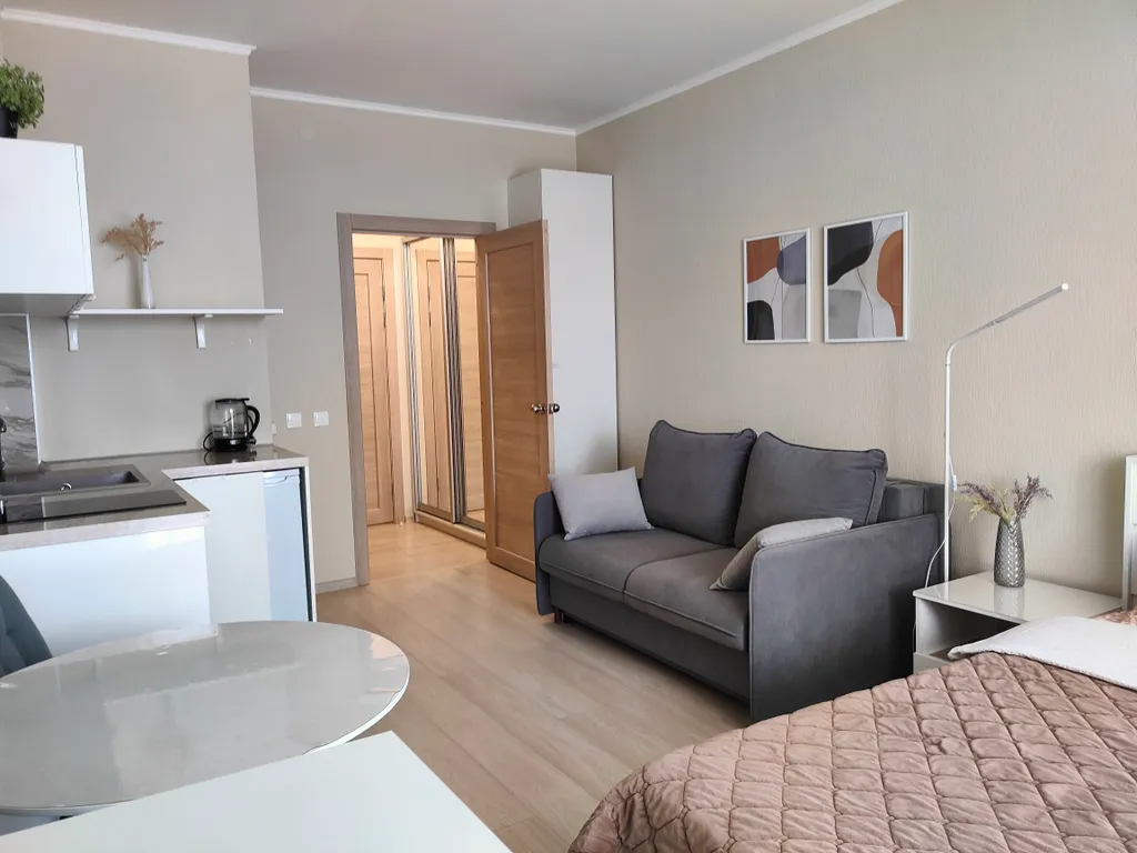 Квартира Квартира Комфортная студия у ТРЦ Veer mall — Екатеринбург