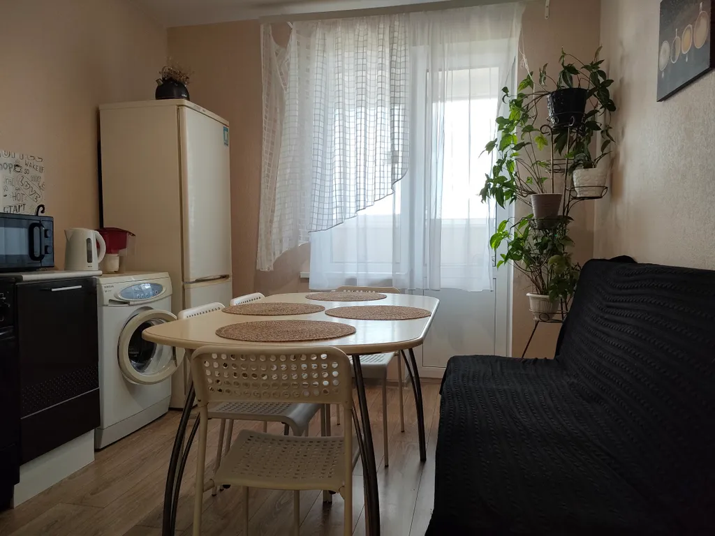 Новая квартира с ванной и кондиционером