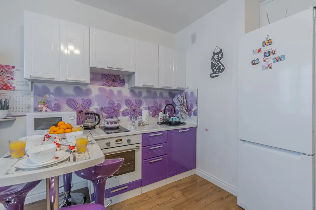 Уютная квартира-студия орхидея возле метро Девяткино