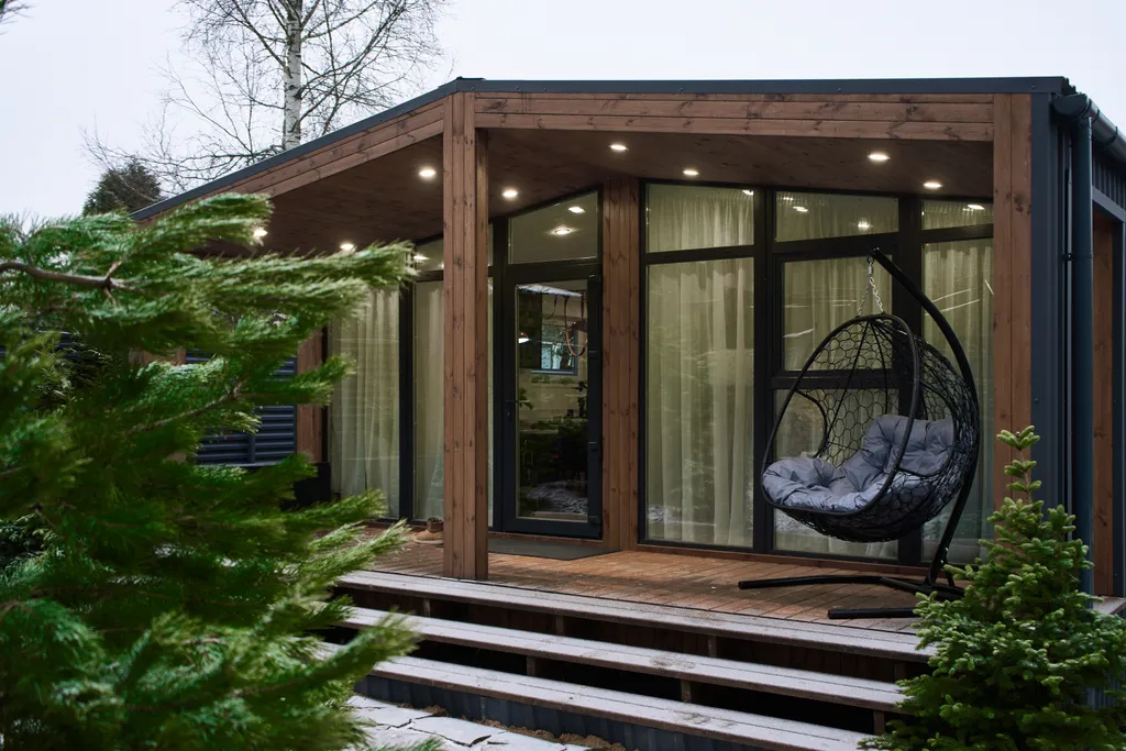 Дом у леса на участке 7 соток