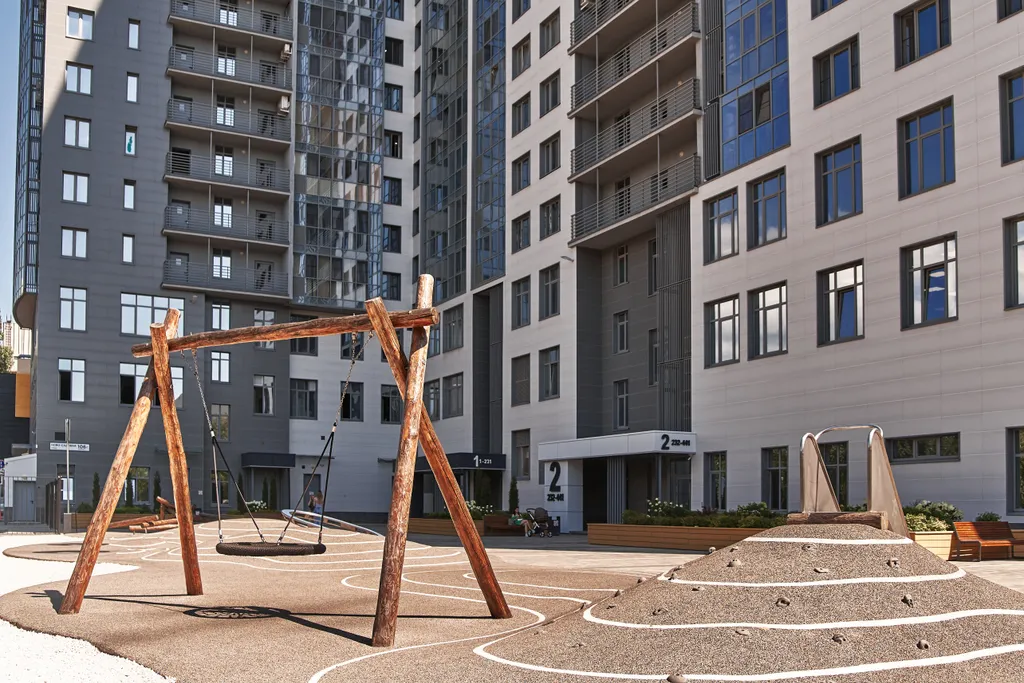 Стильная видовая студия у Волги в ЖК Галактика на 12 этаже