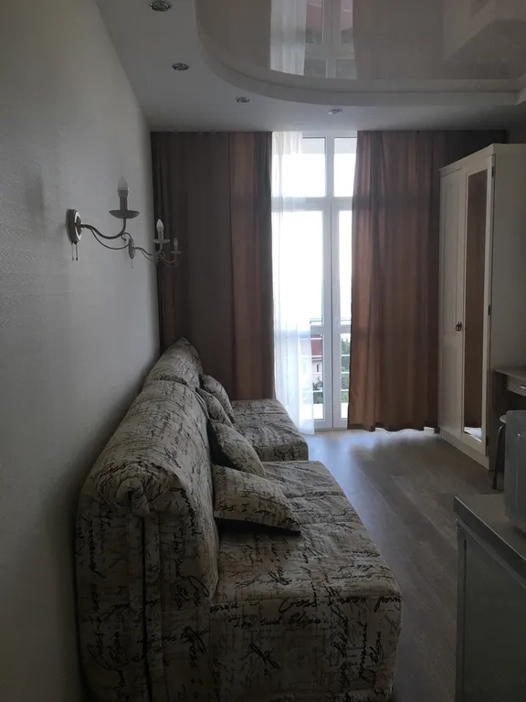 Уютная студия с шикарным видом на море у горы Кошка