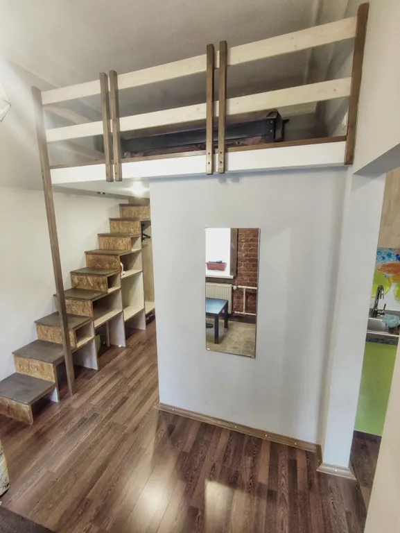 Квартира Квартира Лофт-студия с кухней в центре Васильевского острова — Санкт-Петербург