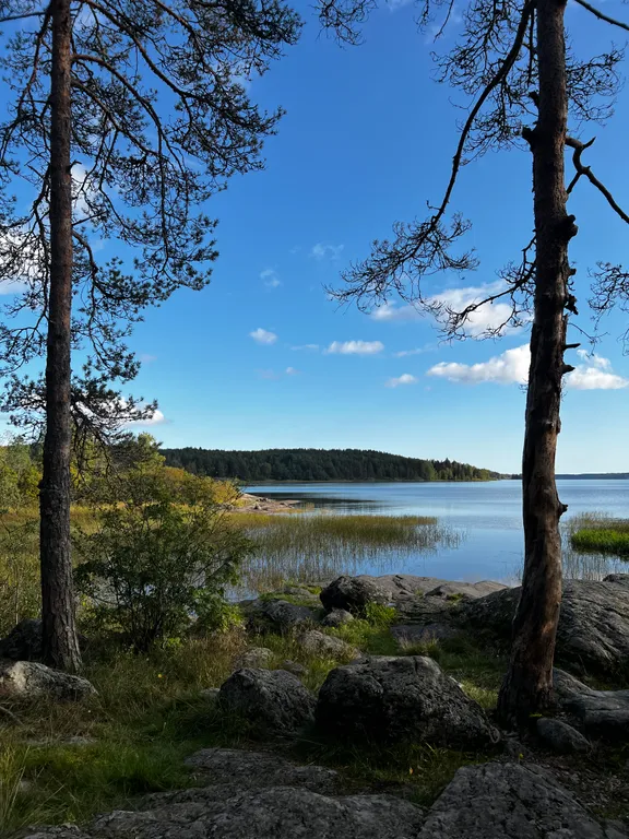 Стильный дом на берегу Ладожского озера с панорамным видом