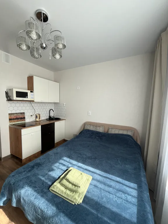 Студия с удобным заездом в город