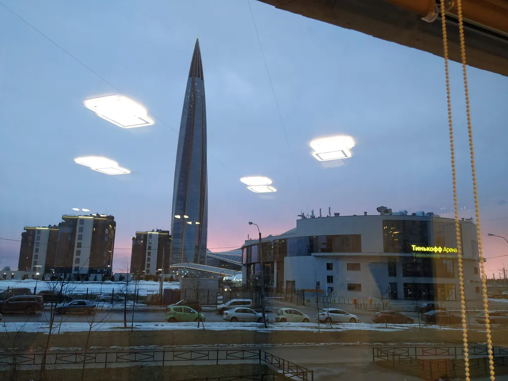 Двухкомнатная квартира у Лахта центра