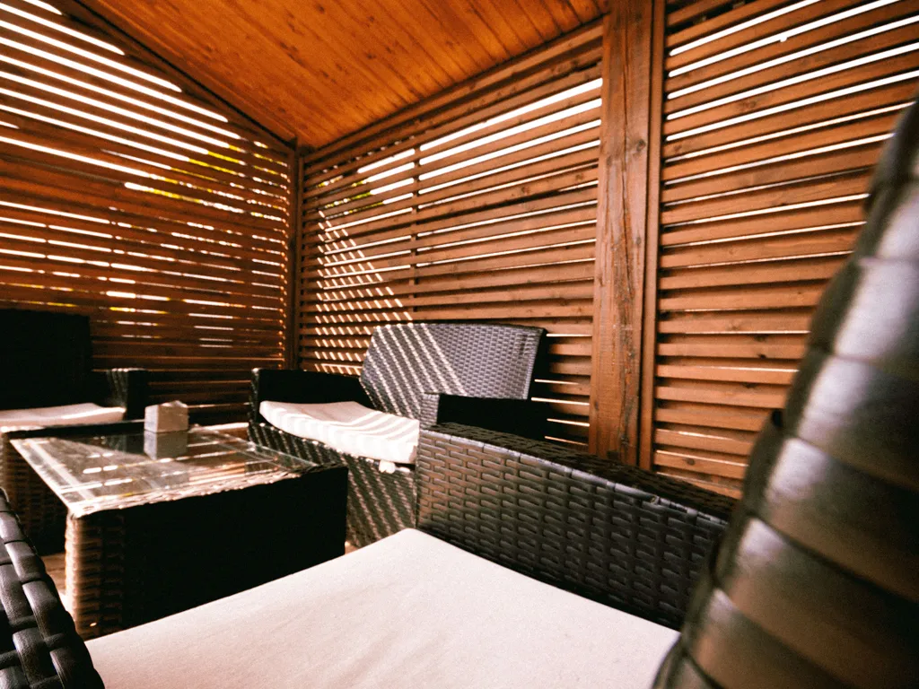 Апартаменты с горячим бассейном и видом на горы