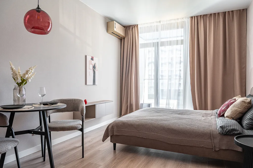 Яркая квартира в ЖК Кислород