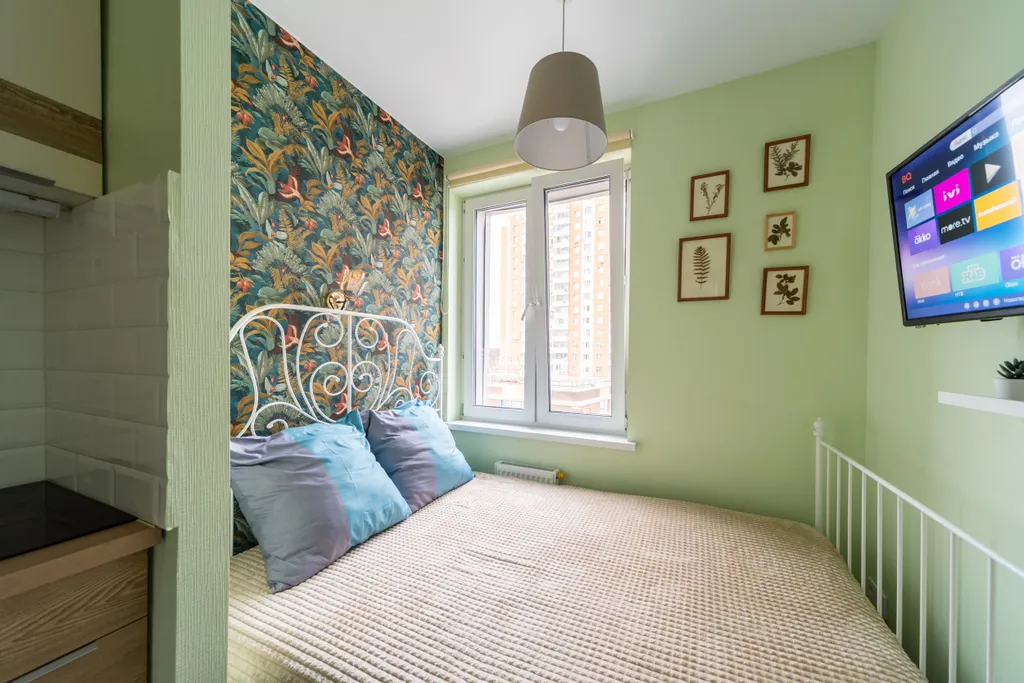 Квартира Квартира Студия в анималистичном стиле у метро Физтех — Москва