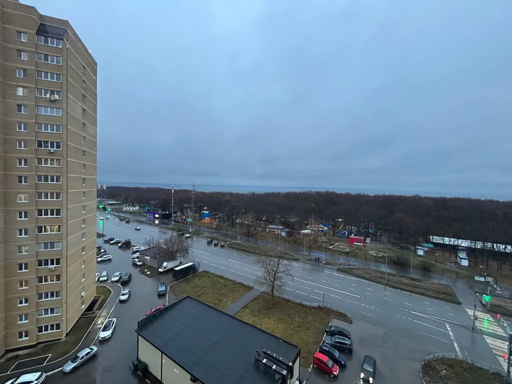 Студия с видом на Волгу на 10 этаже