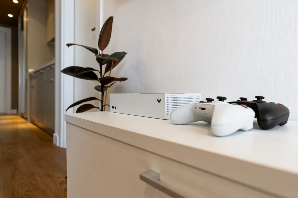 X-box and Cofee apartment in Marriott building