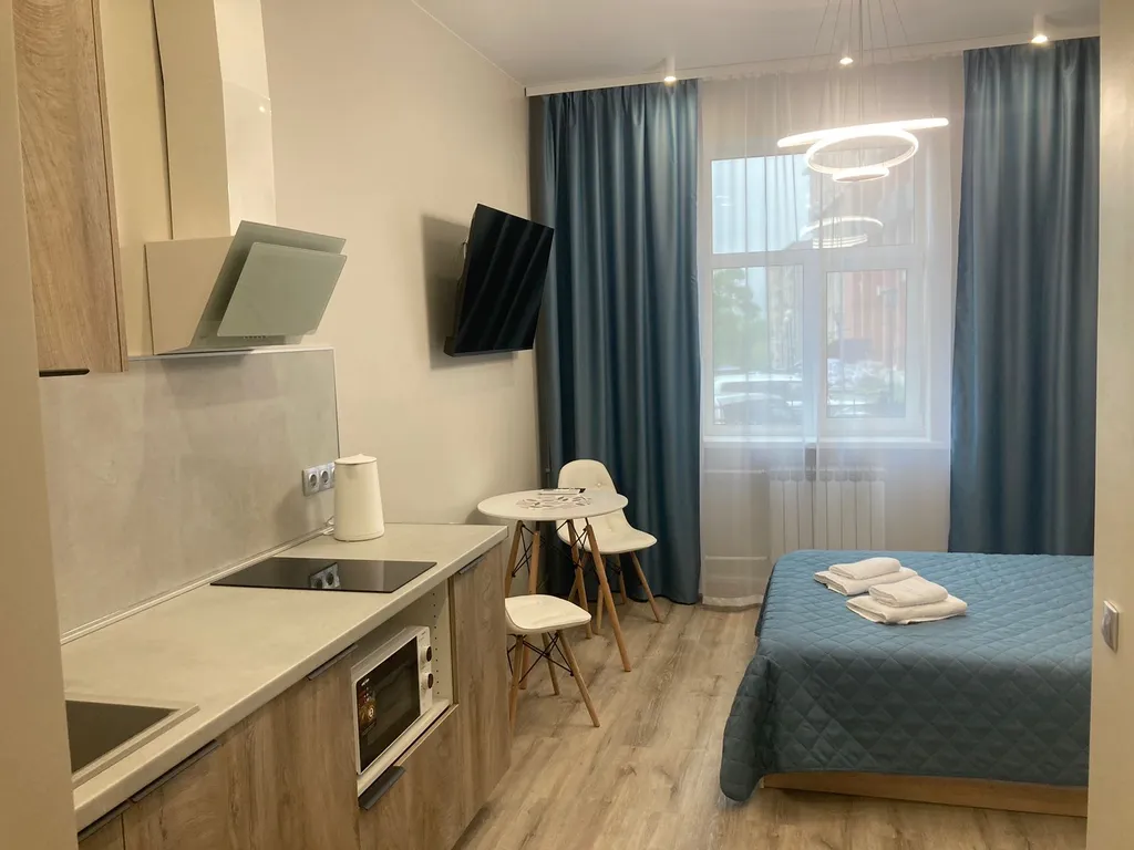 Уютная современная студия рядом с морем недалеко от центра