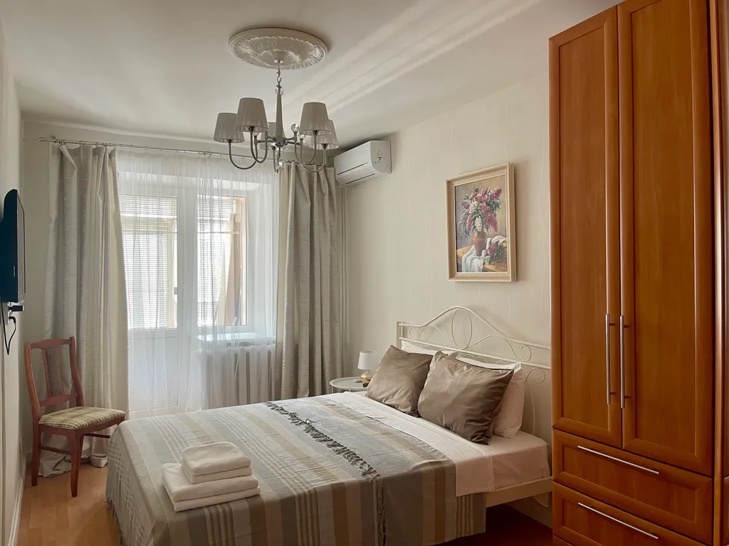 Просторная квартира с 4 изолированными комнатами в центре города