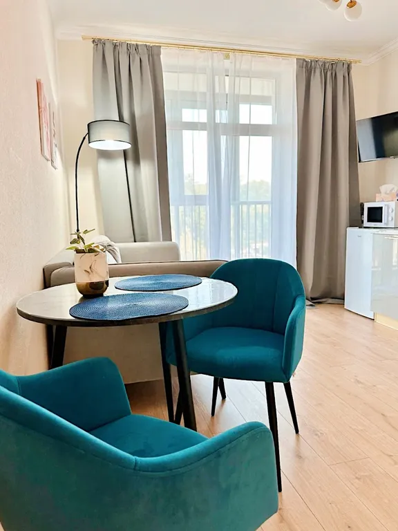 Однокомнатные апартаменты с современным ремонтом