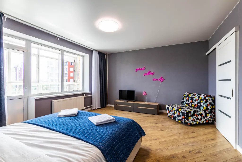 Квартира Просторная квартира в центре с шикарным видом на город — Екатеринбург