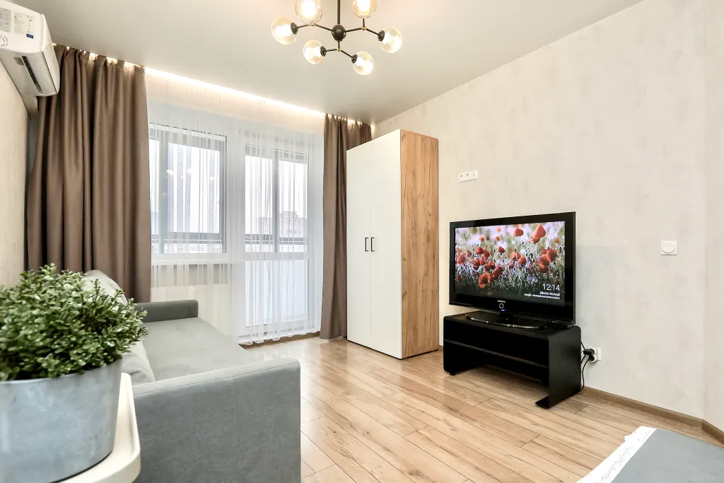 1-я квартира с видом на город рядом с зоопарком