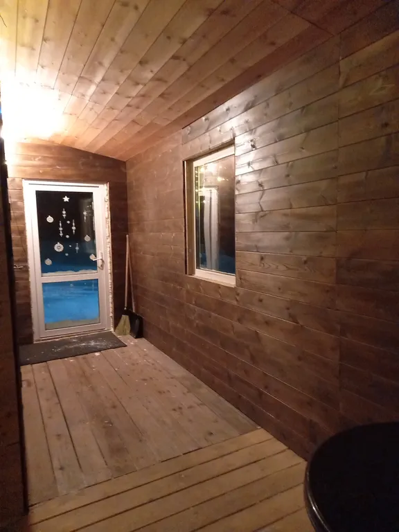 Дом из бруса, прекрасный вид на гору Зеленая