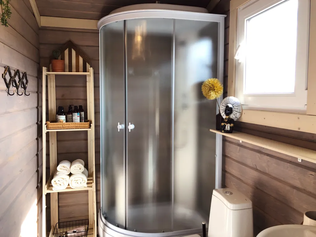 Уютный домик на двоих с панорамными окнами - Земля