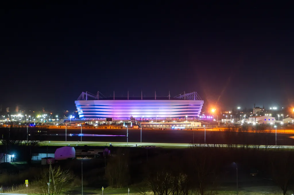 Квартира Уютная квартира с шикарным видом на стадион и набережную реки Преголя — Калининград