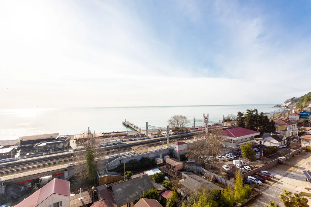 Квартира Квартира Уютная студия с видом на море — Сочи