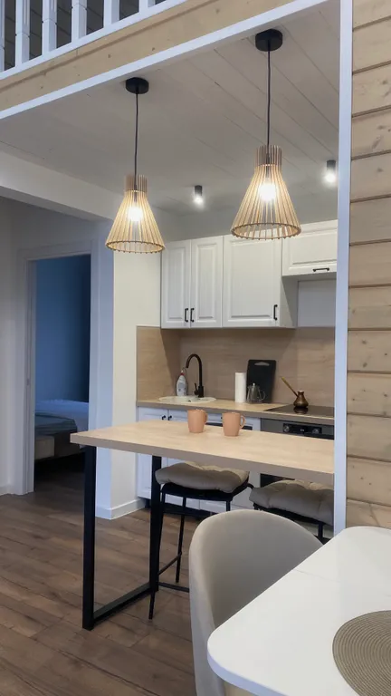 Тишина и релакс в новом уютном доме у леса