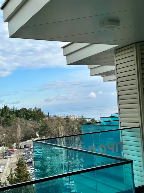 Апартаменты в Скай Плаза у моря с двумя террасами