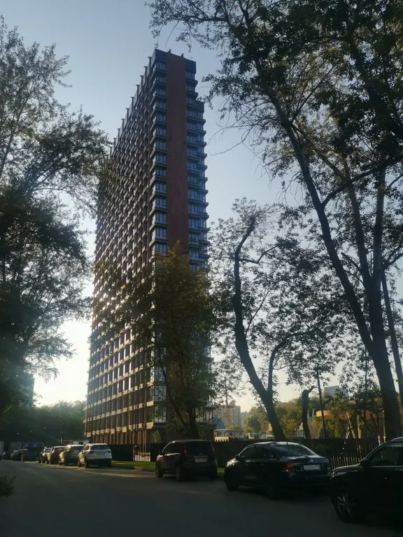 Квартира Квартира Уютная видовая студия возле метро и МЦК — Москва