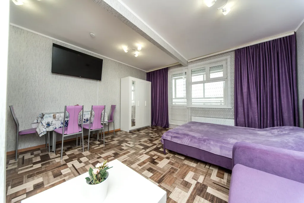 Квартира Квартира Студия на 17 этаже с красивым видом на город — Красноярск