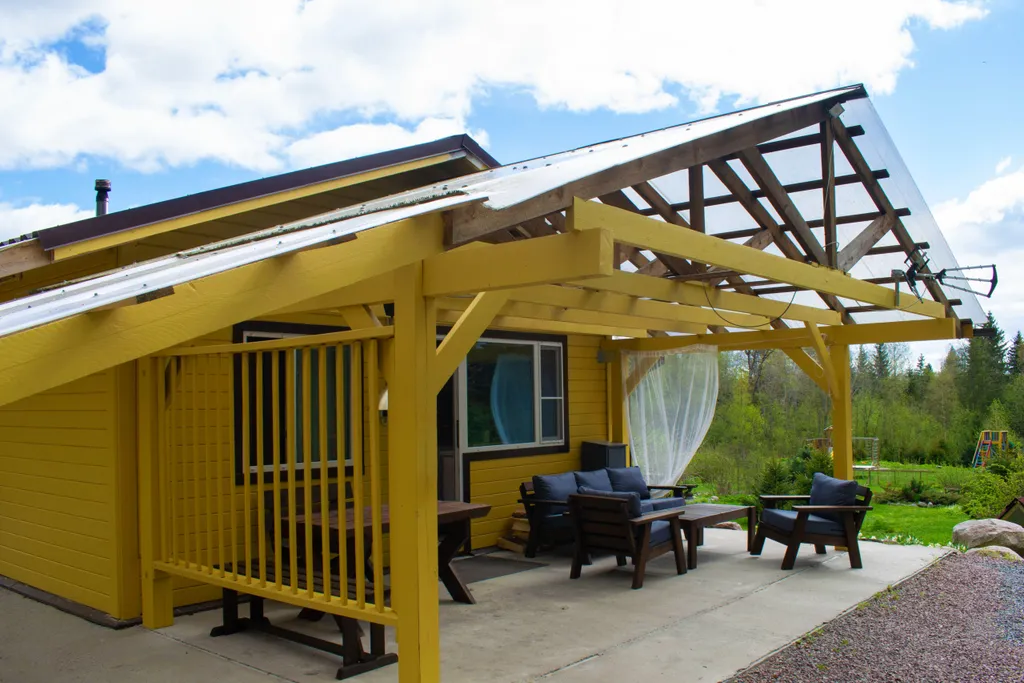 Дом с выходом в лес