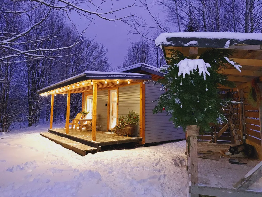 Коттедж Модульный домик в 7 км от города Плёс — аренда посуточно в Кочергино