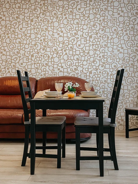 Студия в центре с видом на город